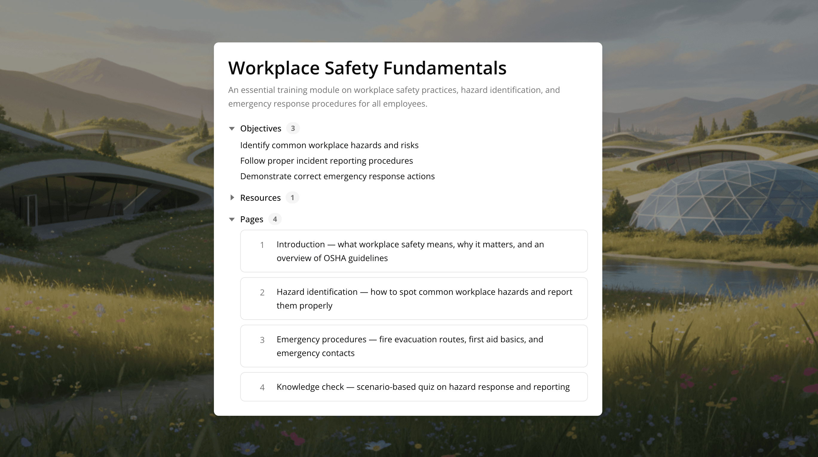 Storyboard interface